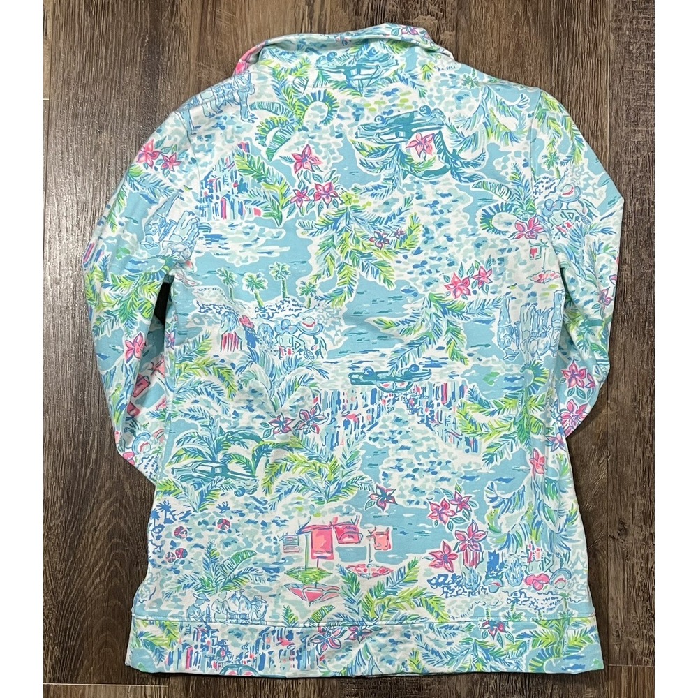 Lilly Pulitzer Betsey Full Zip What A Lovely Place Jacket Sz XS NWOT - Picture 2 of 3